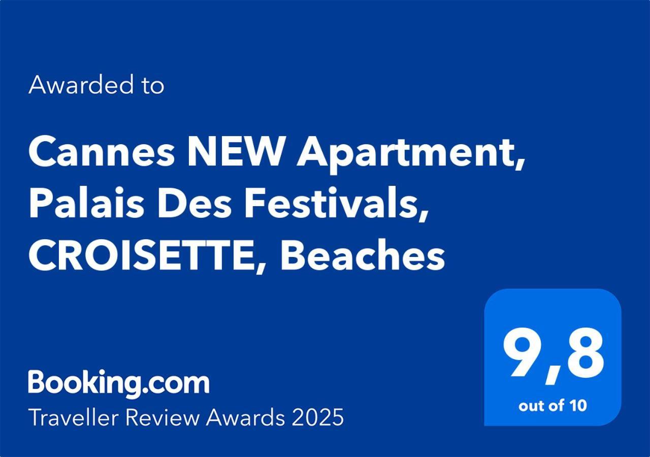 Cannes New Apartment, Palais Des Festivals, Croisette, Beaches Zewnętrze zdjęcie